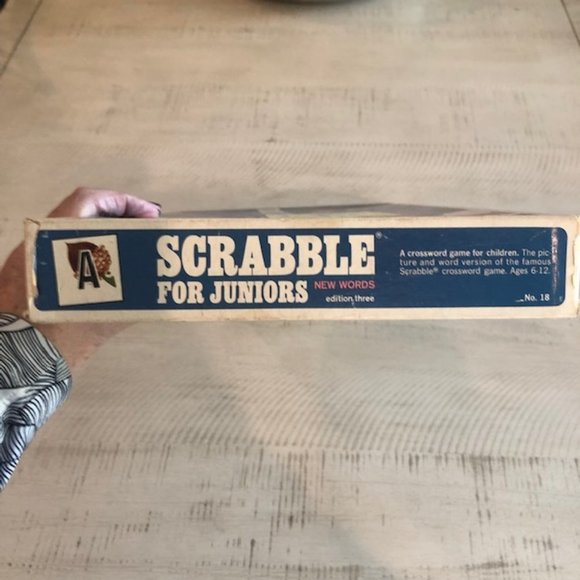Vintage 1968 Scrabble for Juniors  Selchow & Righter #18 - Picture 3 of 8